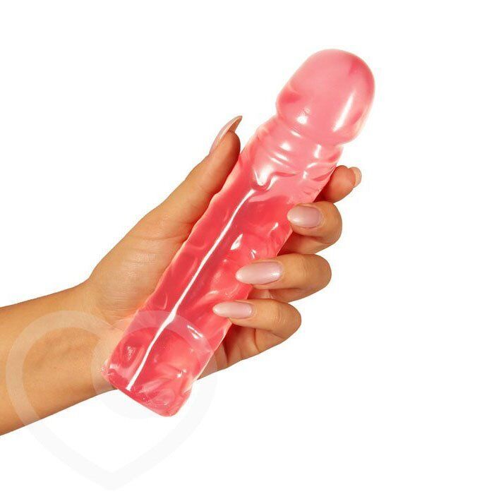 Doc Johnson Crystal Jellies 8" Jelly Realistic Anal G-spot Dildo Dong Cock Penis