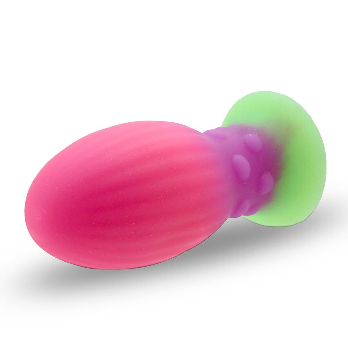 Glow in the Dark Silicone Extra Large Anal Egg Butt Plug Anal Stretcher Sex Toy