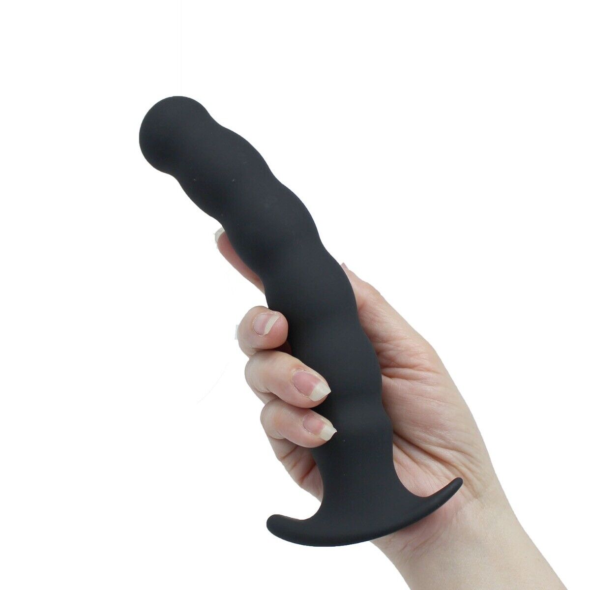 Wearable Silicone P-spot Anal Beads Butt Plug Probe Prostate Massager