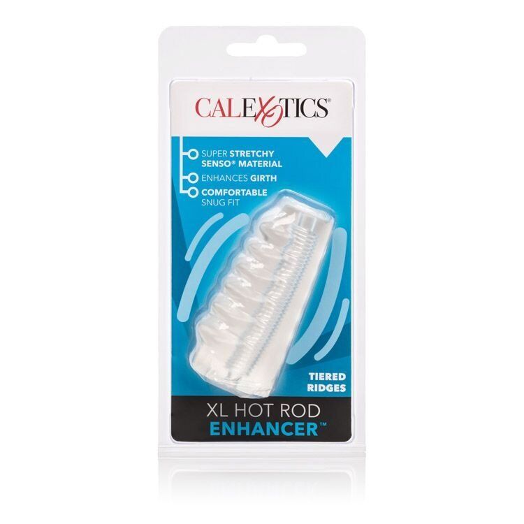 Hot Rod Cock Enlarger Penis Sleeve Extension Girth Erection Enhancer Ring