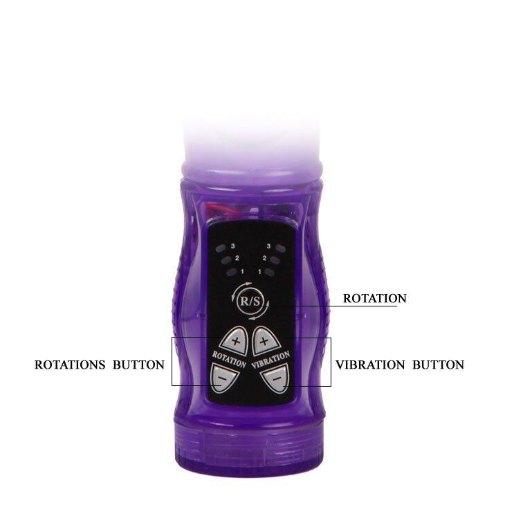 Bendable Flexible Clit G-spot Anal Triple Pleasure Rabbit Vibrator Vibe Dildo