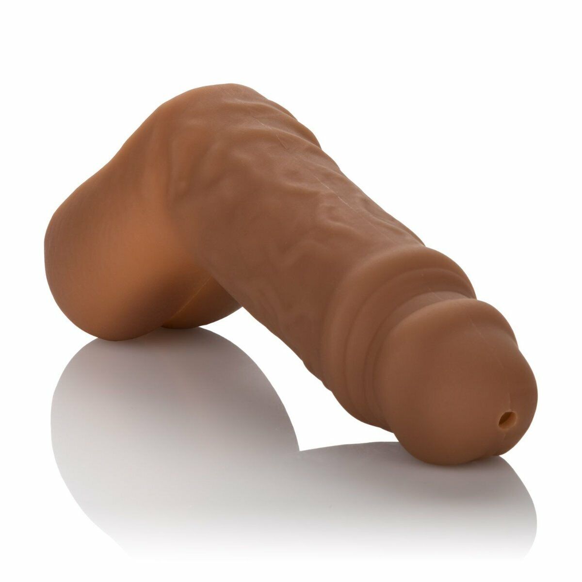 Soft Silicone Black Hollow Stand to Pee FTM STP Packer Gear Penis