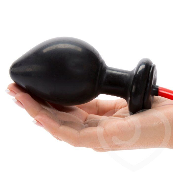 Colt Expandable Inflatable Anal Butt Plug Balloon Pump Dildo Dong w/ Valve