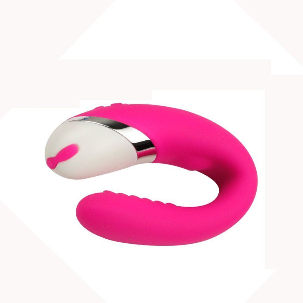 Rechargeable Wearable Couple Lover Clit G-spot Vibrator Vibe Dildo Sex Toys
