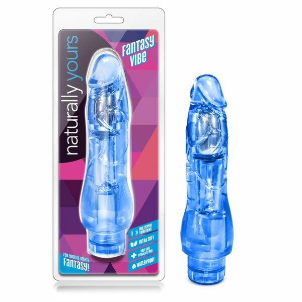 Waterproof Thick Jelly Realistic Vibrating Dildo Cock Vibe G-spot Anal Vibrator