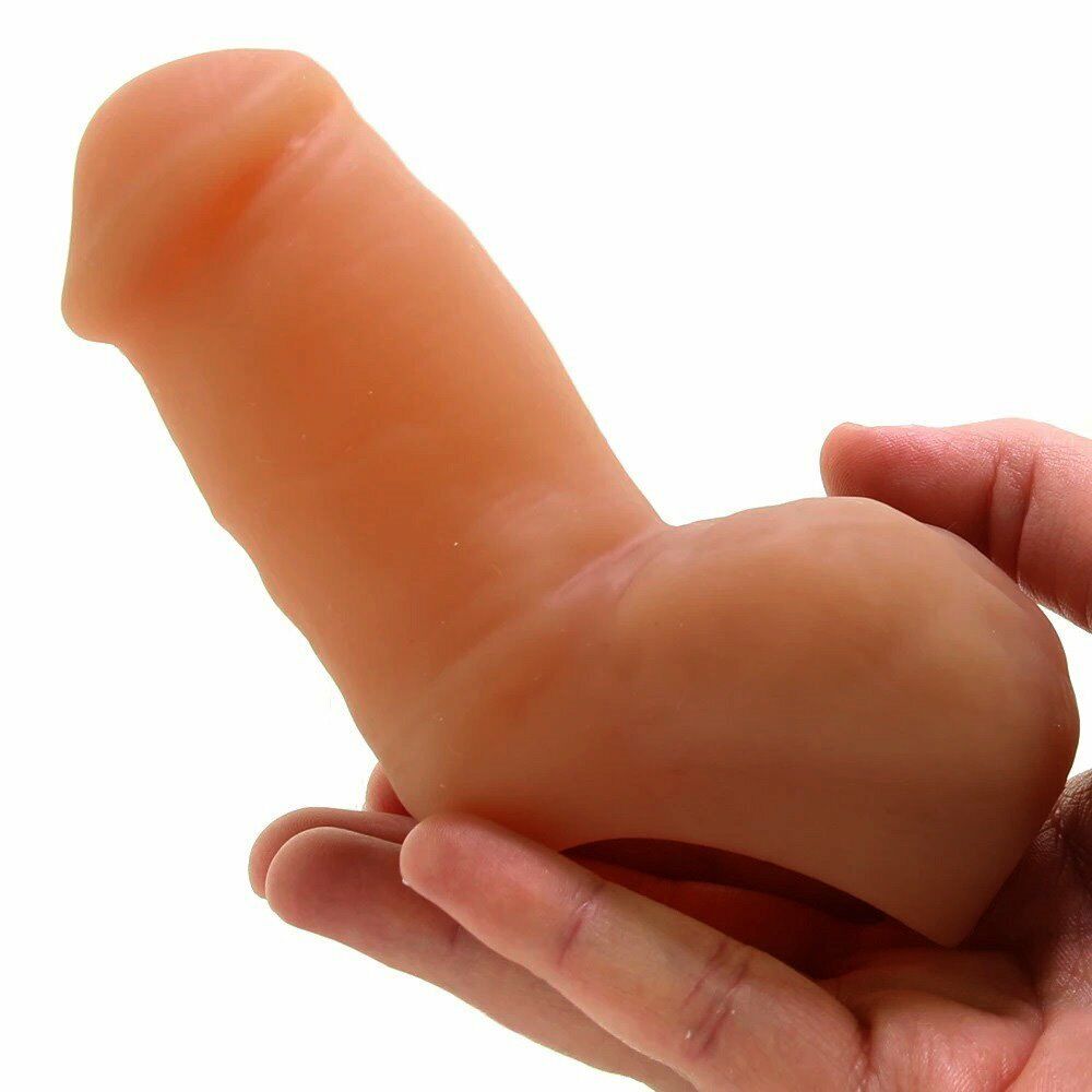 Black Ultra Soft Silicone Hollow FTM STP Packer Penis with Stand to Pee Function