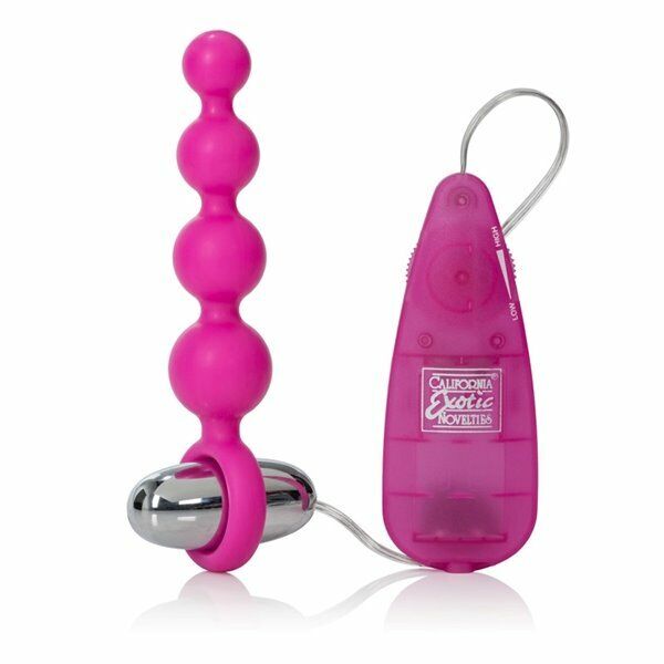 Booty Call Booty Vibro Kits Vibrating Anal Beads Butt Plug Vibe Vibrator Sex Toy
