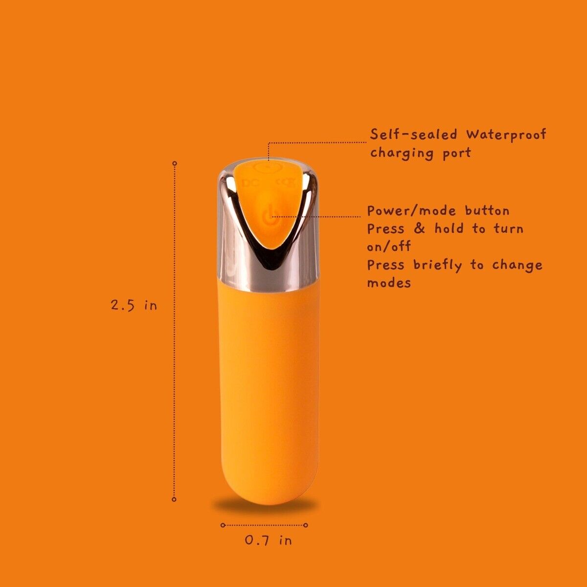 10 Frequency Petite Vibrating Bullet Vibrator Beginner Sex Toys for Women Couple