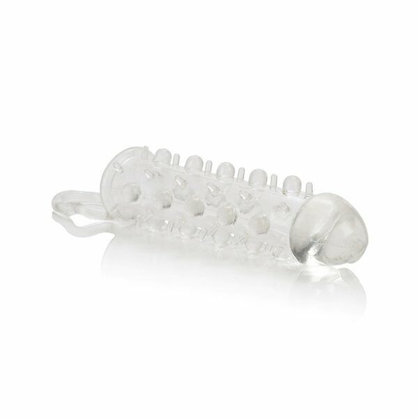 Male Penis Extender Extension Cock Sleeve Girth Orgasm Enhancer French Tickler