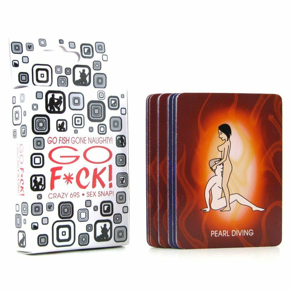Go F*ck Card Game Lover Couple Adult Bedroom Sex Postion Games