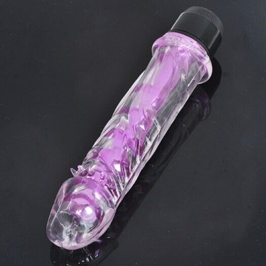 Soft Jelly Multi-speed Realistic G-spot Anal Vibrator Dildo Women Sex Toys