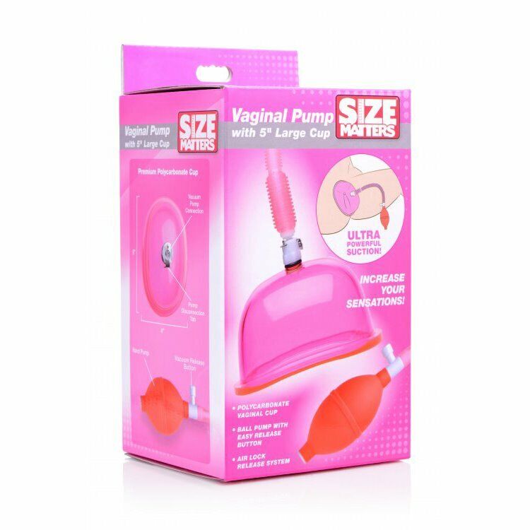 Size Matters Female Vacuum Suction Vaginal Pussy Pump Kit for Women Large