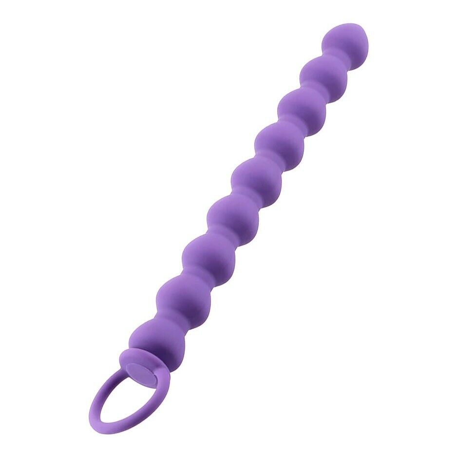 Silicone Bendable Flexible Large Anal Beads Butt Plug Anal Trainer Sex Toys