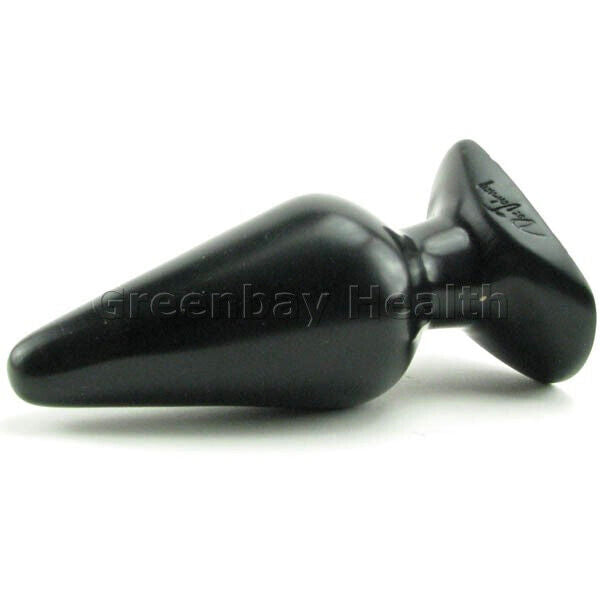 Doc Johnson Black Classic Large Butt Plug Anal Dildo Advanced Sex Toy Trainer
