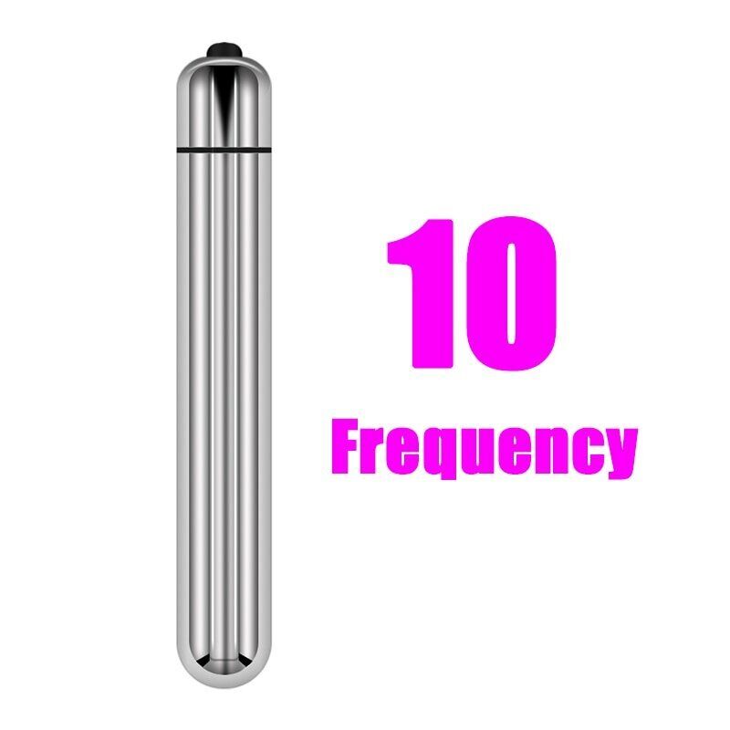 Extra Long Slim Clit Anal G-spot Vibrator Stimulator Sex-toys for Women