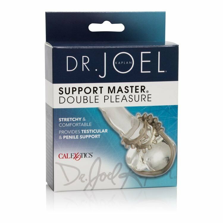 Dr Joel Kaplan Support Master Double Pleasure Penis Enhancer Cock Ring Cage
