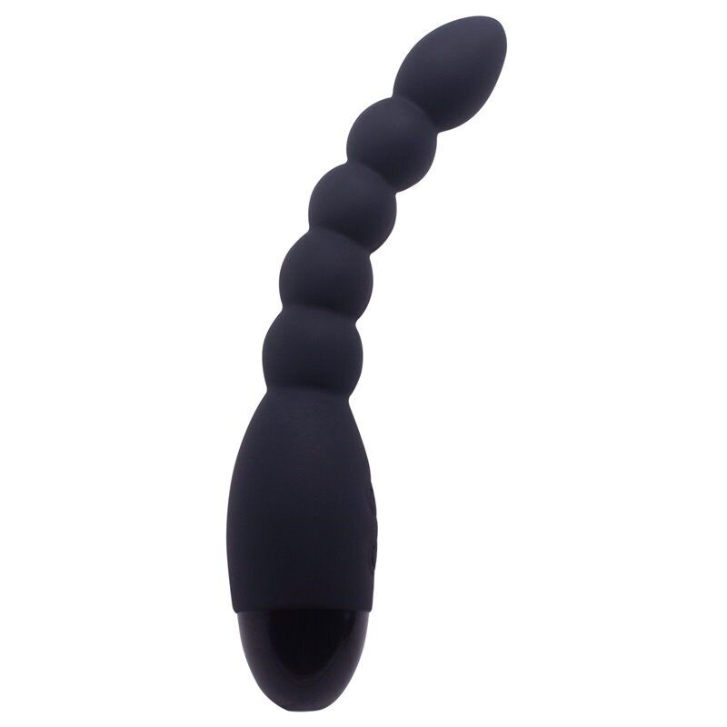 Silicone Rechargeable Vibrating Anal Beads Vibe Vibrator Anal Sex Toys