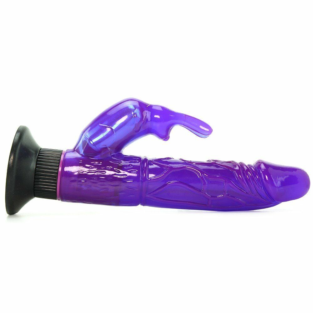 Wall Banger Clit G-spot Climax Rabbit Vibrator Vibe Handsfree Suction Cup