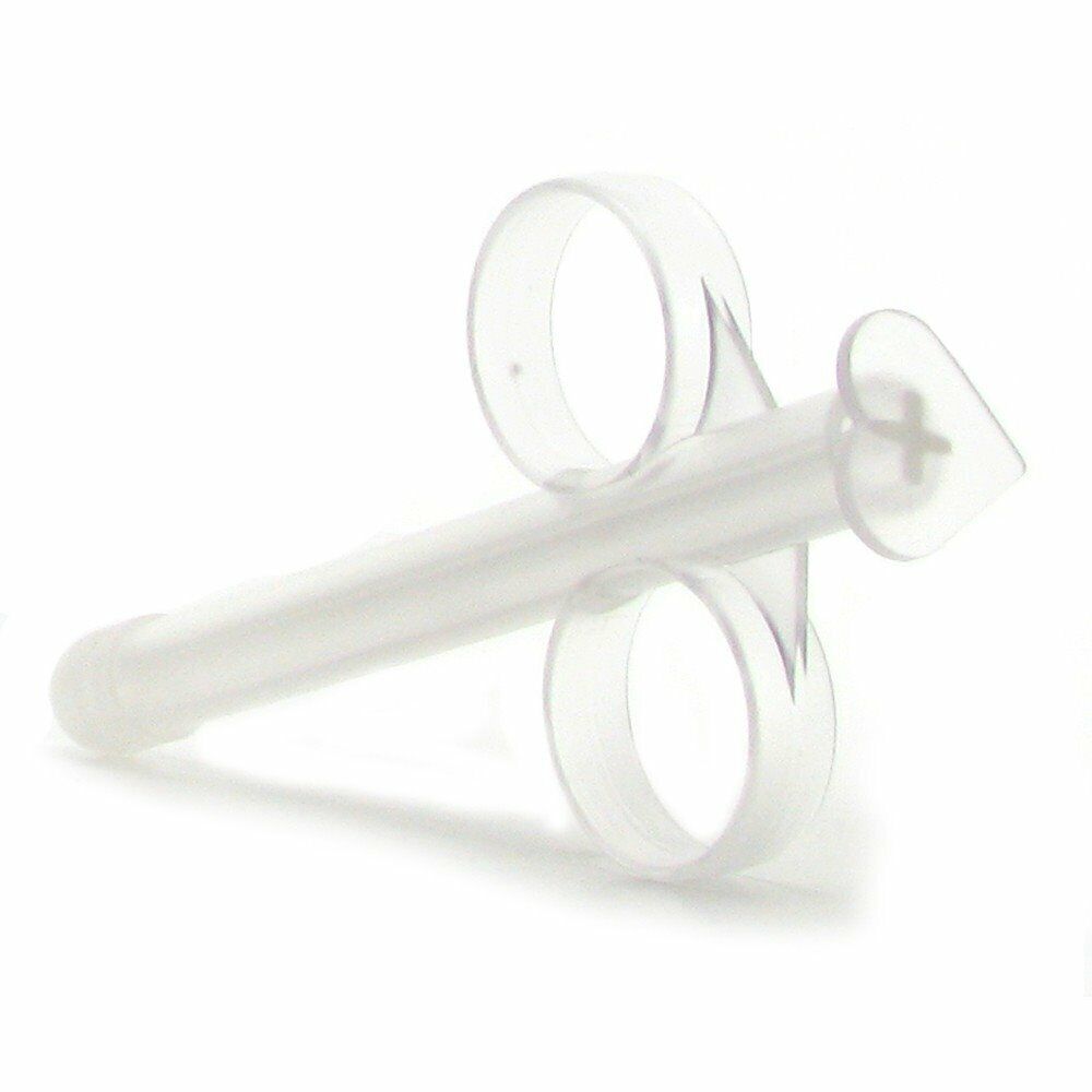 Reusable Refillable Anal Lube Tube Personal Lubricant Applicator Launcher