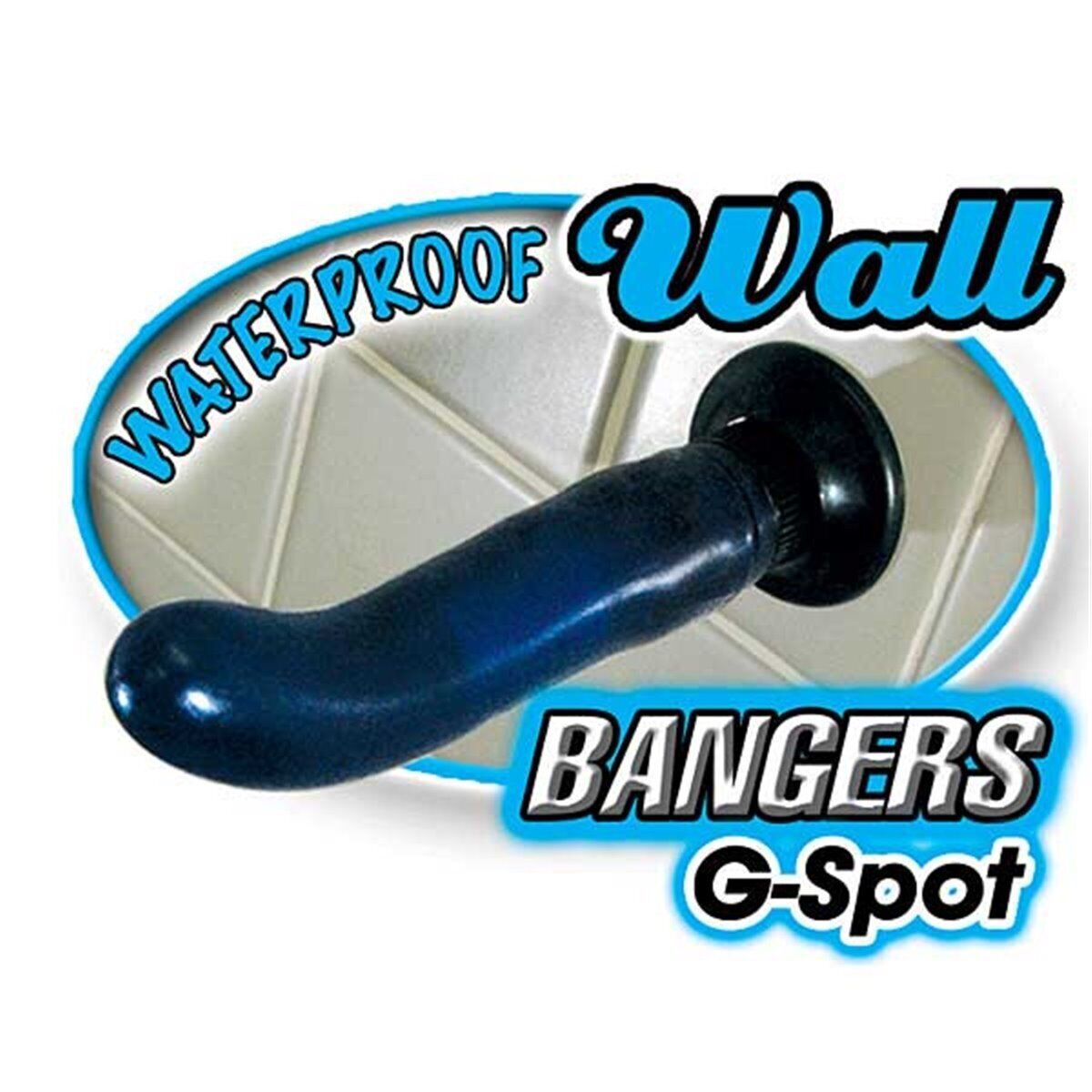 Waterproof Wallbanger G-spot Anal Vibe Vibrator Dildo Plug Handsfree Suction Cup