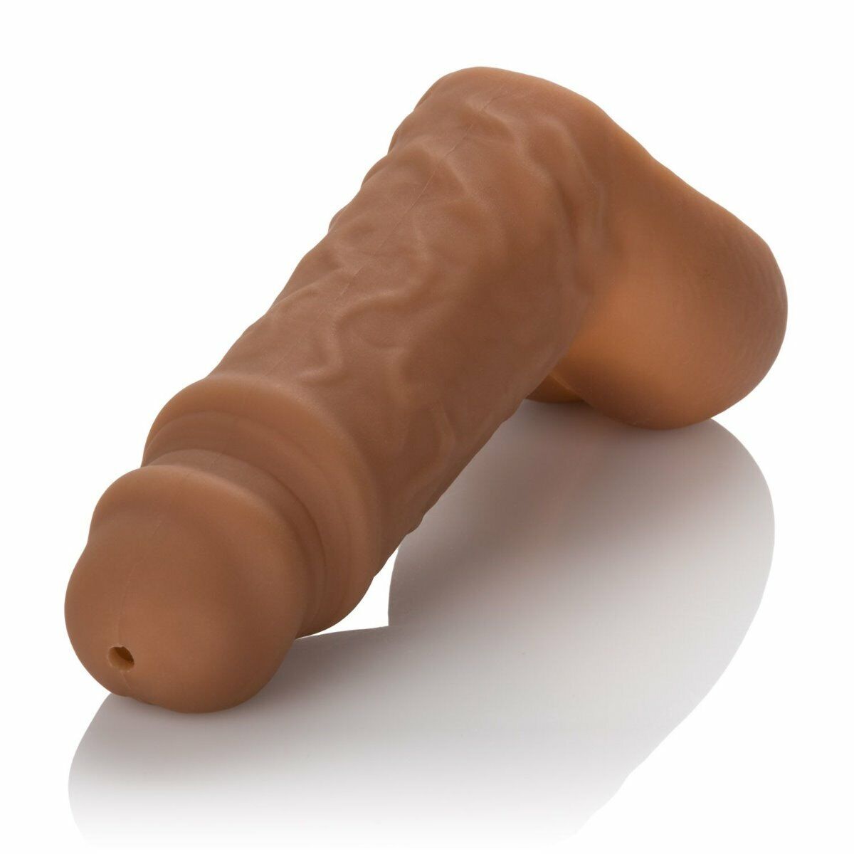 Soft Silicone Black Hollow Stand to Pee FTM STP Packer Gear Penis