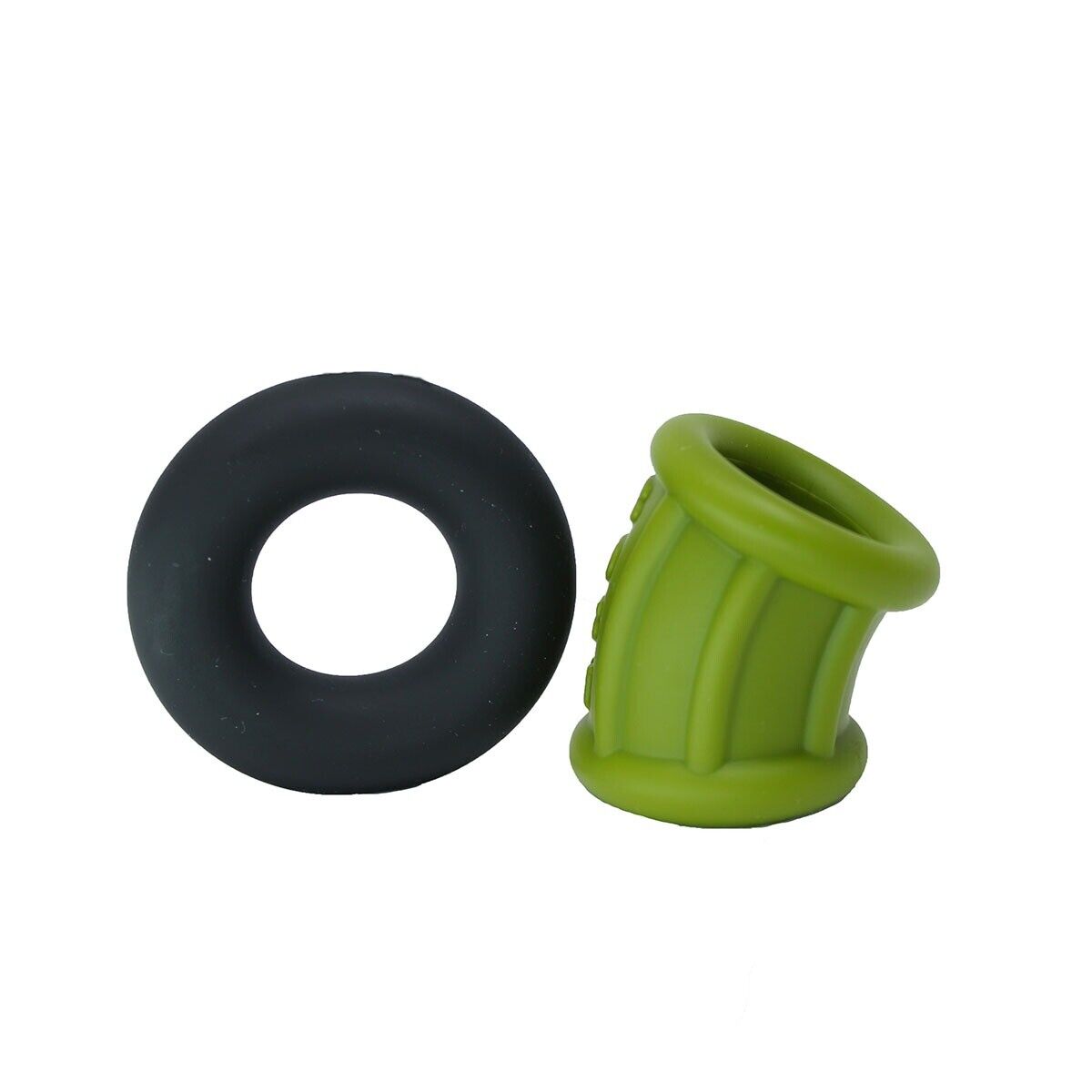 Silicone Penis Ring Cock Scrotum Ball Stretcher Combo Male Enhancer Sex Toys