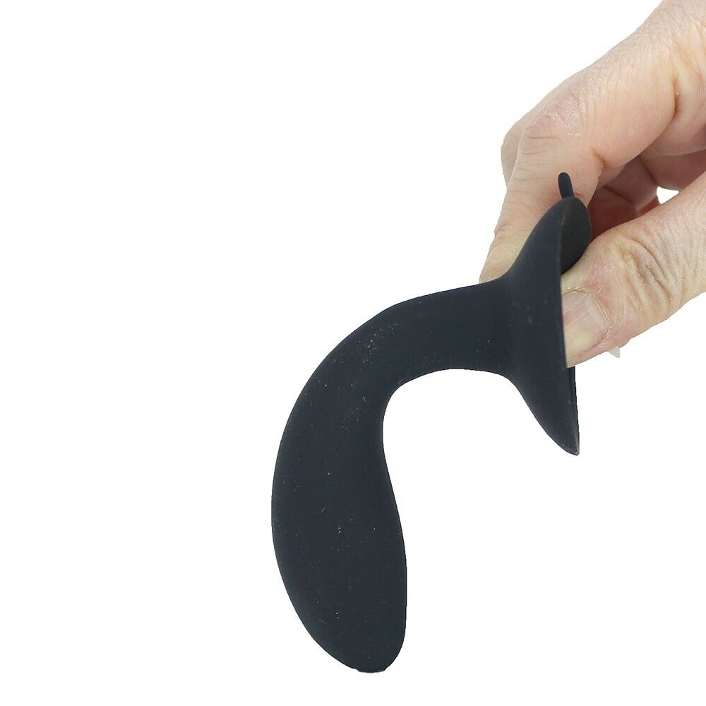 Silicone Vibrating Anal Butt Plug Vibe Dildo Prostate Massager Suction Cup