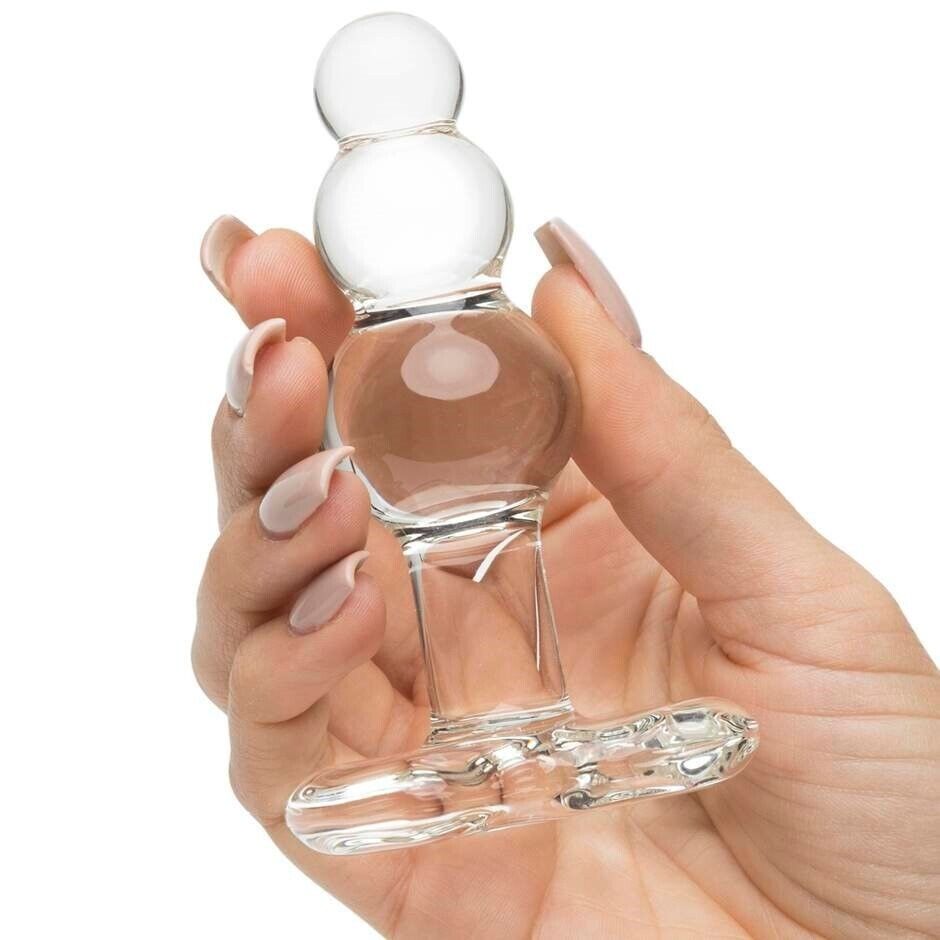 Beaded Glass Anal Butt Plug Dildo Beads Anal Sex Toys for Men Women Couples