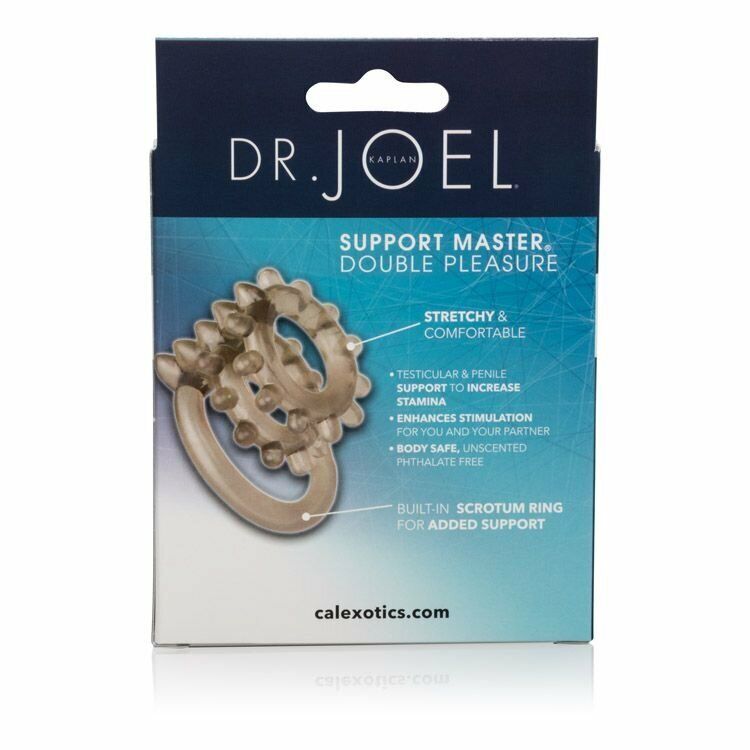 Dr Joel Kaplan Support Master Double Pleasure Penis Enhancer Cock Ring Cage