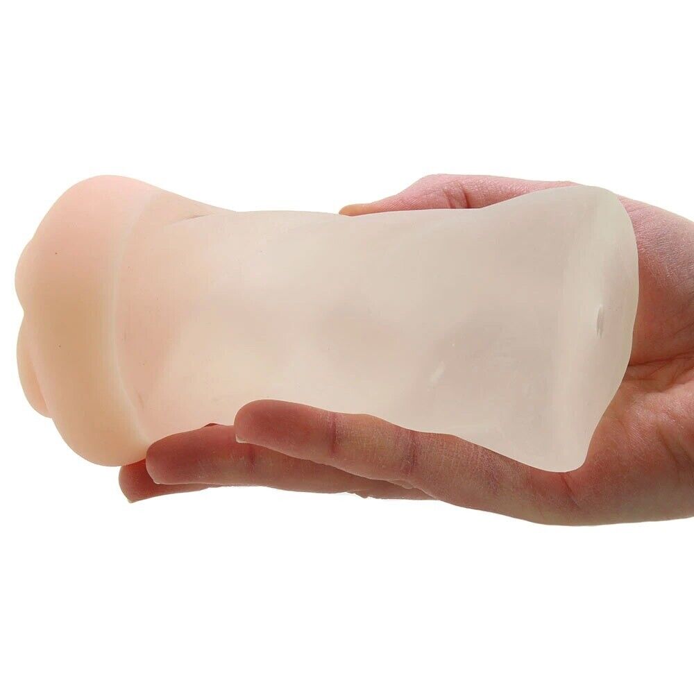 Zolo Clear Deep Throat Stroker Male Masturbator Sex Toys for Men