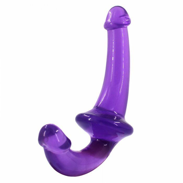 Strapless Strap on Double Ended Dildo Dong Sex-toys for Women Lesbians