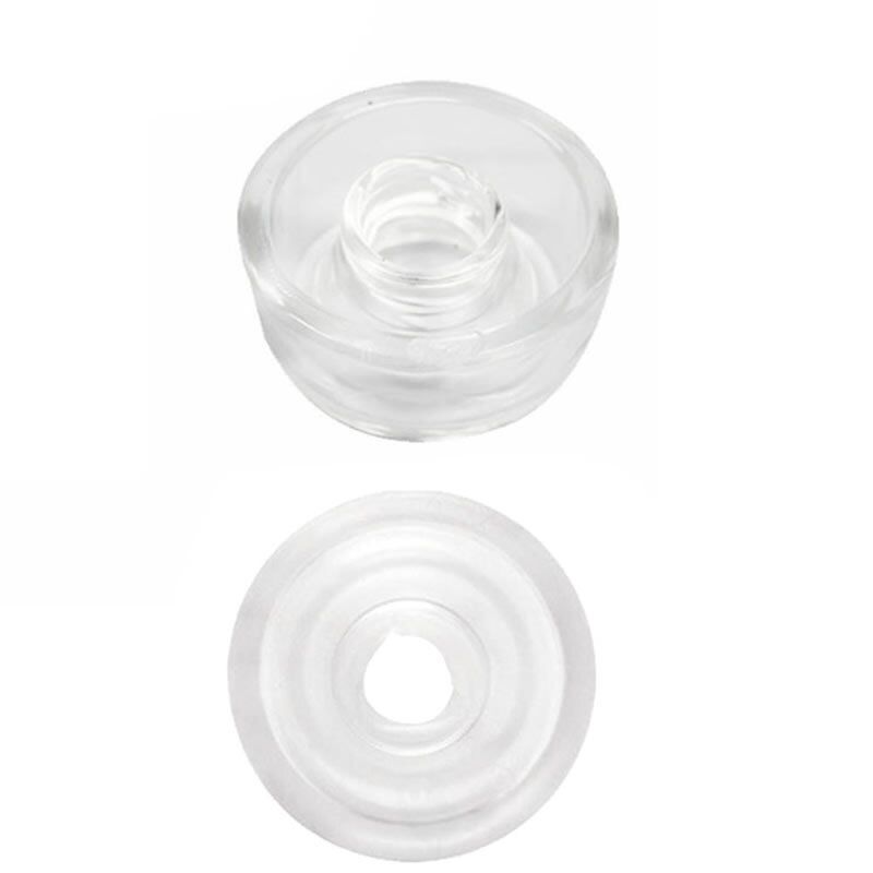 2 Silicone Replacement Donut Sleeves for Penis Pumps Increase Suction Power