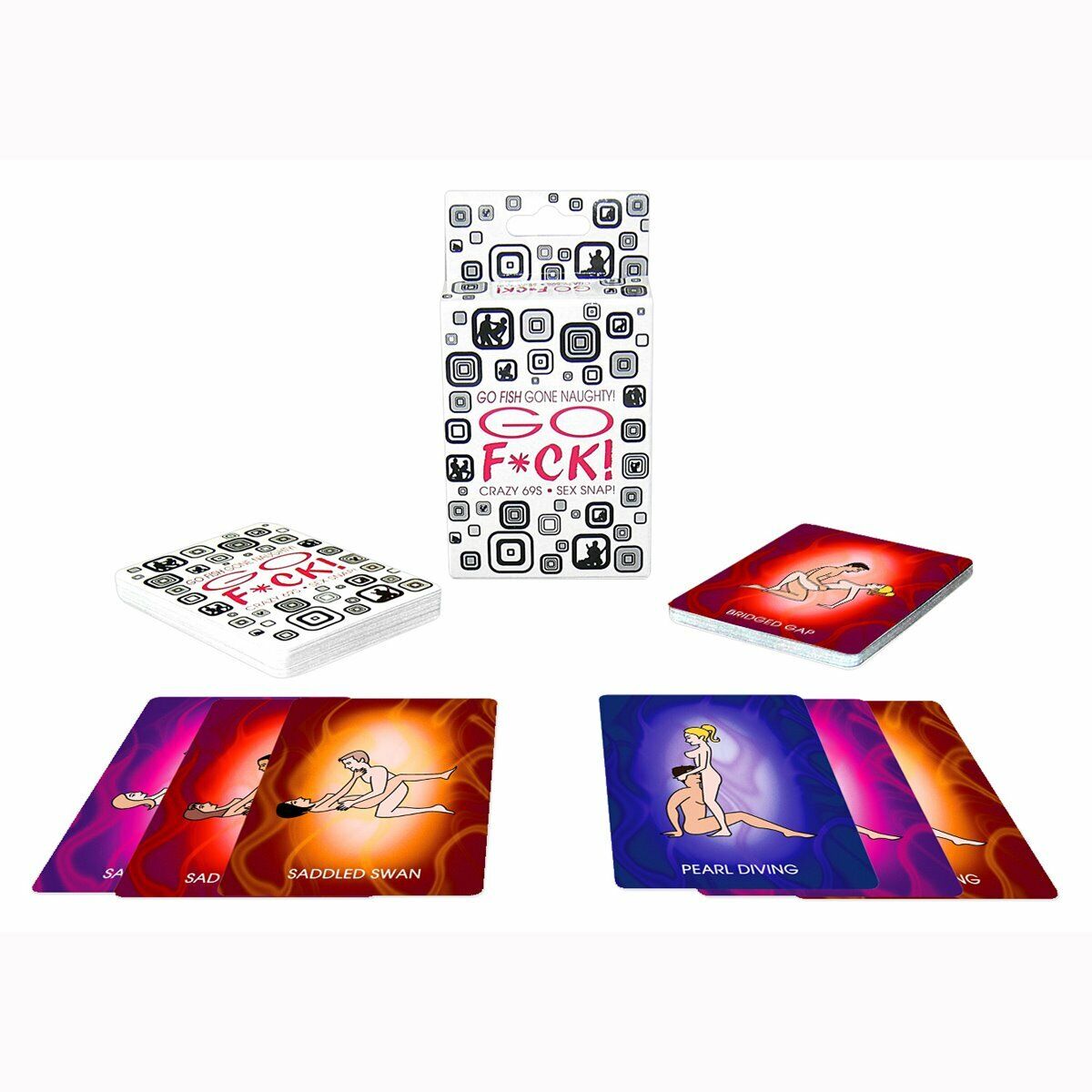 Go F*ck Card Game Lover Couple Adult Bedroom Sex Postion Games