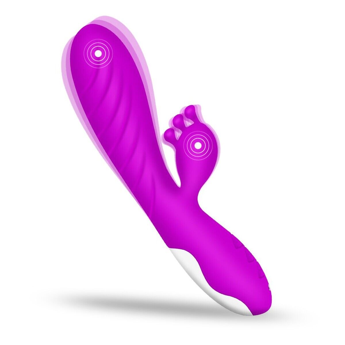 Silicone Rechargeable Clit G-spot Rabbit Vibrator Sex-toys for Women Couples