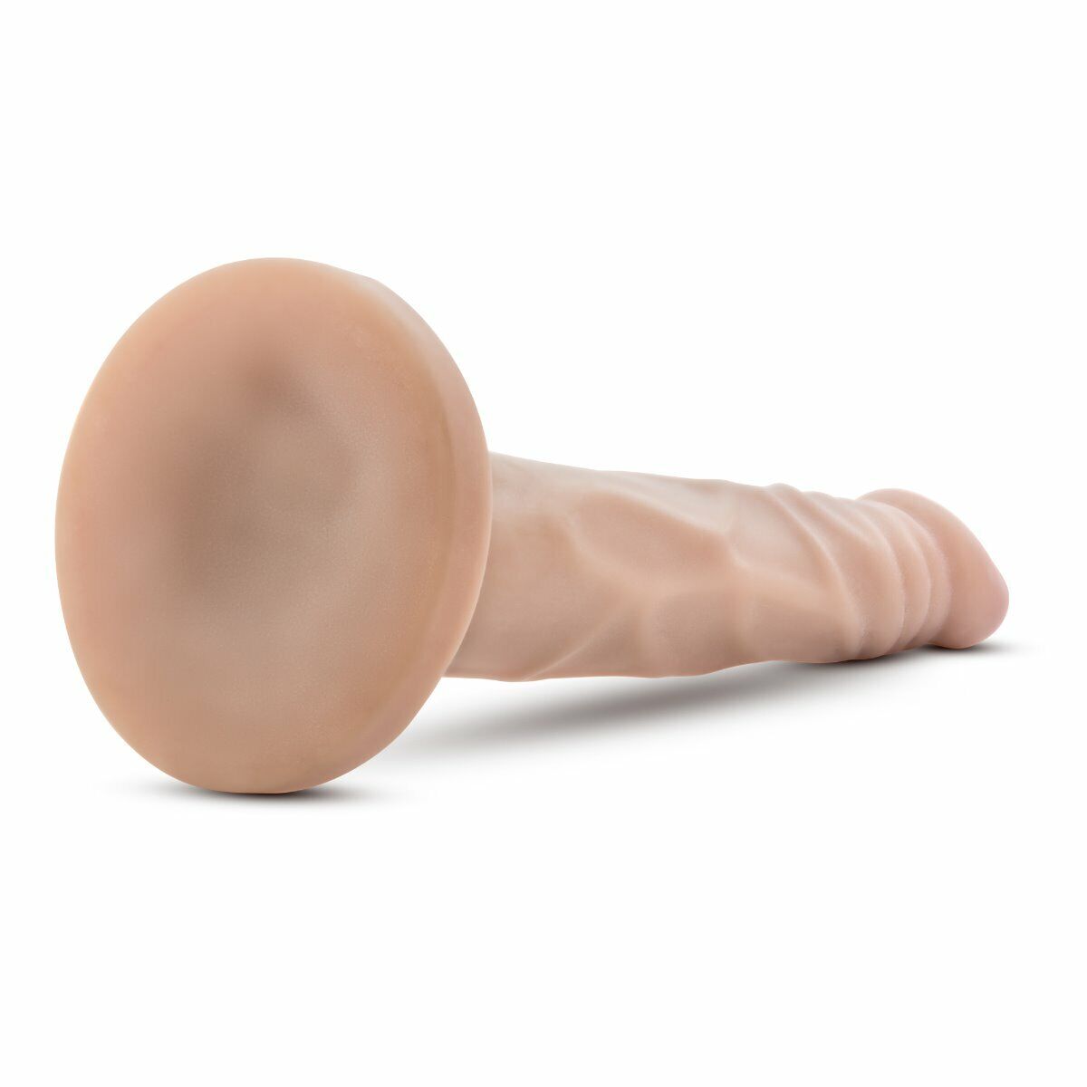 Flexible Bendable 5" Realistic G-spot Anal Dildo Dong Cock Suction Cup