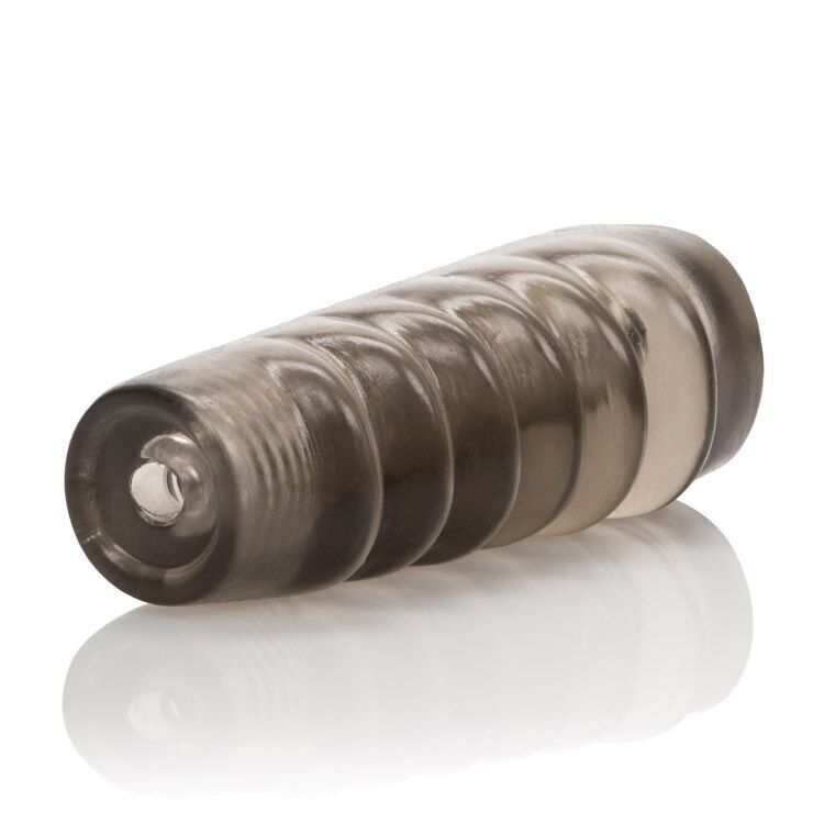 Bigger & Better Male Penis Enhancer Sleeve Cock Girth Enlarger w/ Orgasm Ridge