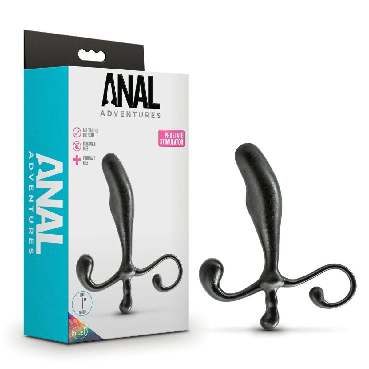 Men Male Prostate Stimulator P-Spot Massager Anal Butt Plug Probe Sex Toy