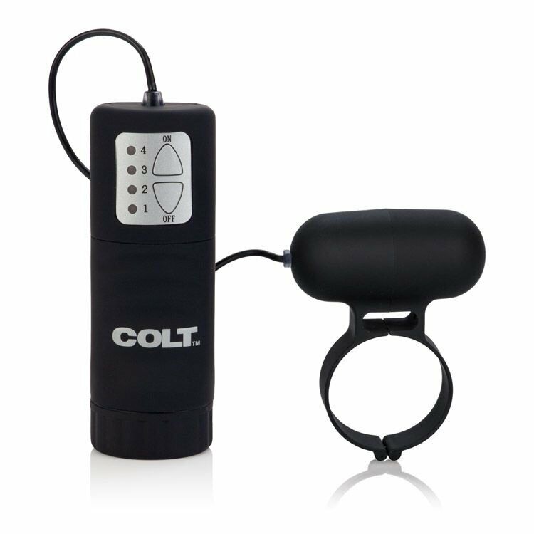 COLT Waterproof Multi-speed Vibrating Penis Cock Ring Enhancer Couple Sex Toy