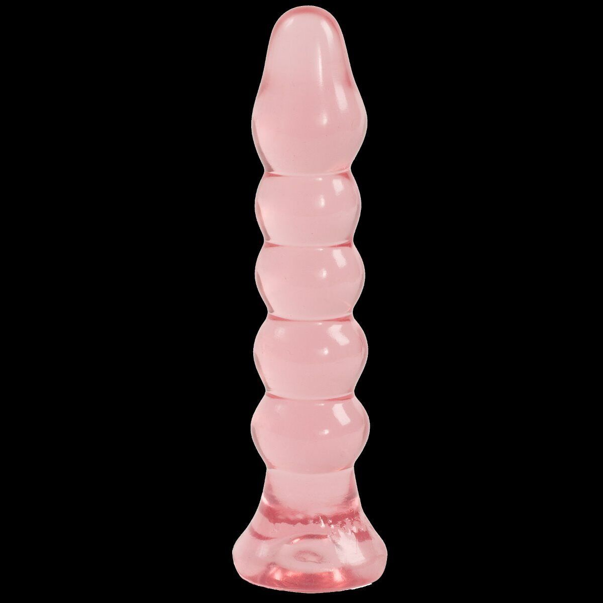 Crystal Jellie Bumps Jelly Anal Plug Dildo Dong Beginner Anal Sex Toy