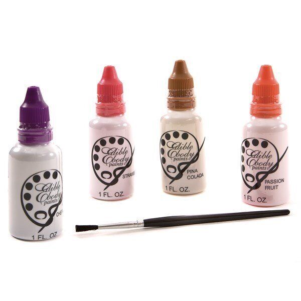 Sweet Edible Body Paints Passion Fruit Cherry Pina Colada Strawberry Flavored