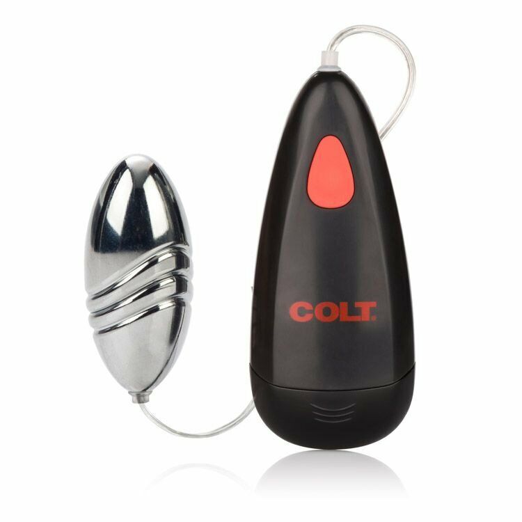 Colt Waterproof Silver Turbo Bullet Egg Vibe Vibrator Sex-toys for Women