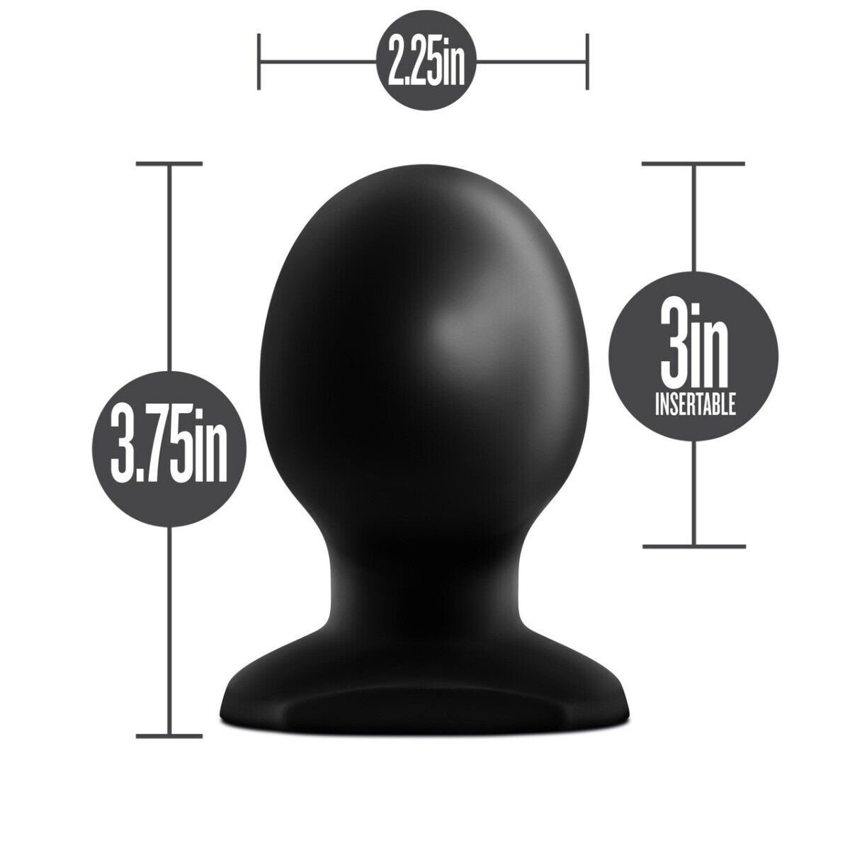 Thick Anal Orb Butt Plug Anal Stretcher Back Door Sex Toys