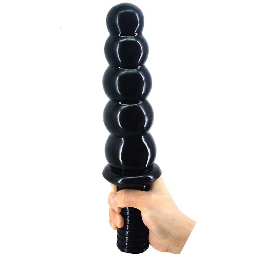 Huge Soft Anal Beads Butt Plug Dildo Probe Sex-toys for Gay Couples