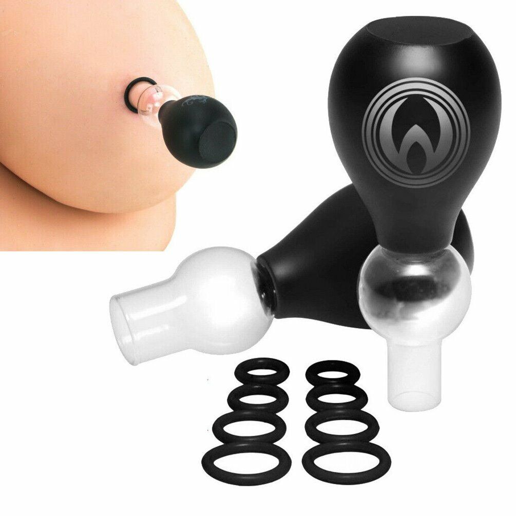 Master Series Female Nipple Enlarger Enlargement Enhancer Suction Cup with Oring