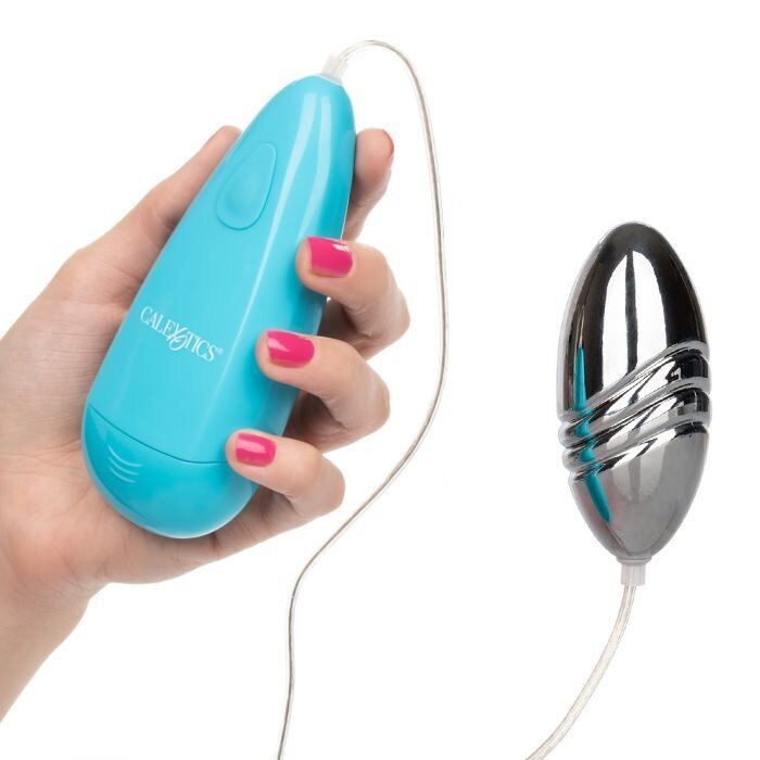 Waterproof Gyrating Silver Bullet Egg Vibrator Foreplay Sex-toy for Women Couple