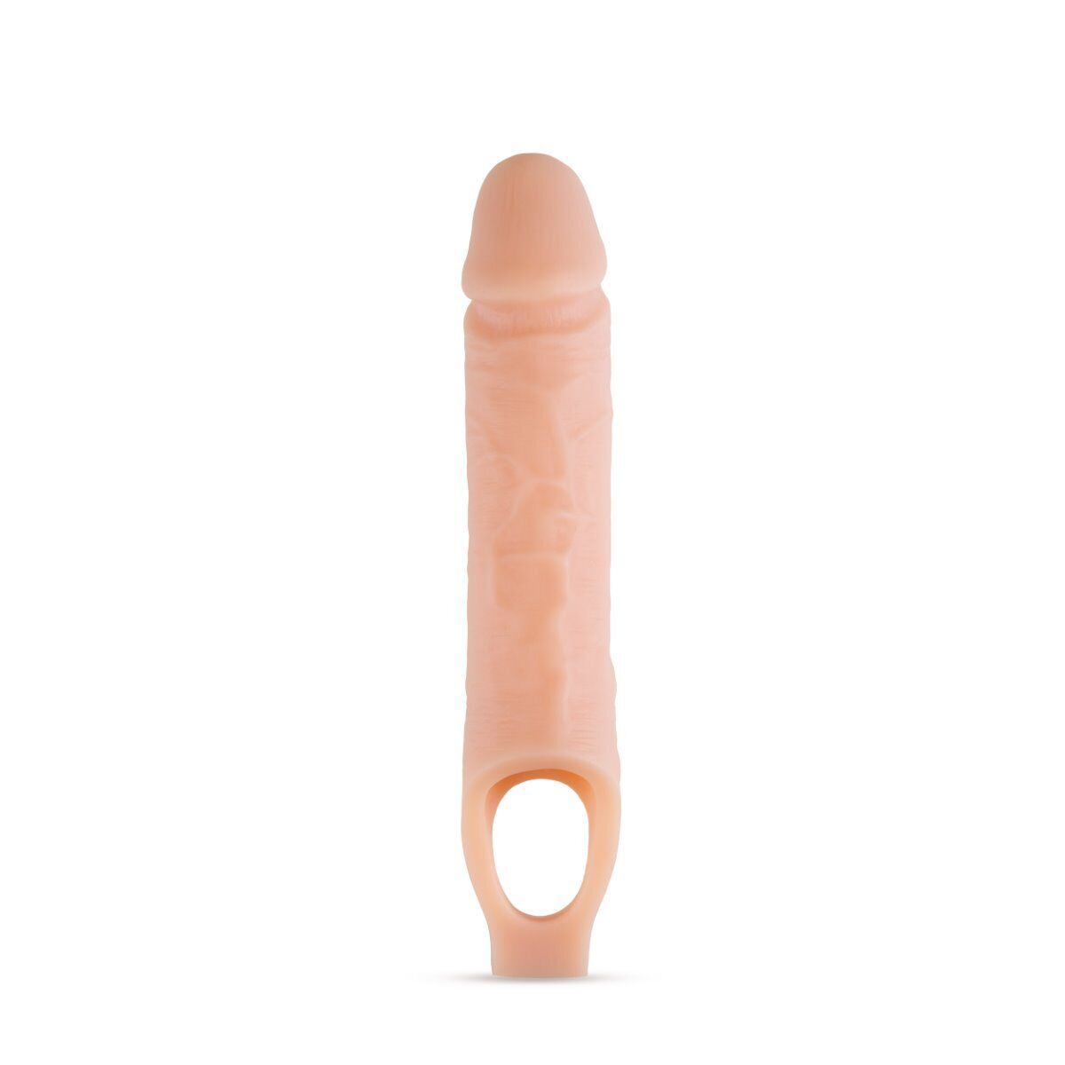 10" Silicone Cock Sheath Male Penis Extension Extender Girth Enhancer Enlarger