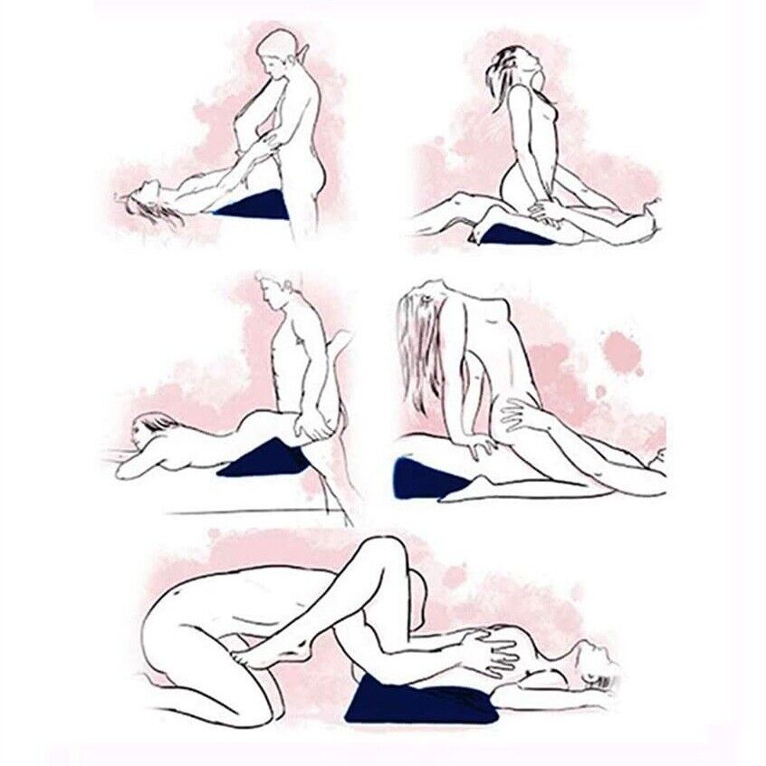Adam and Eve Inflatable Better Love Sex Position Master Pillow Wedge