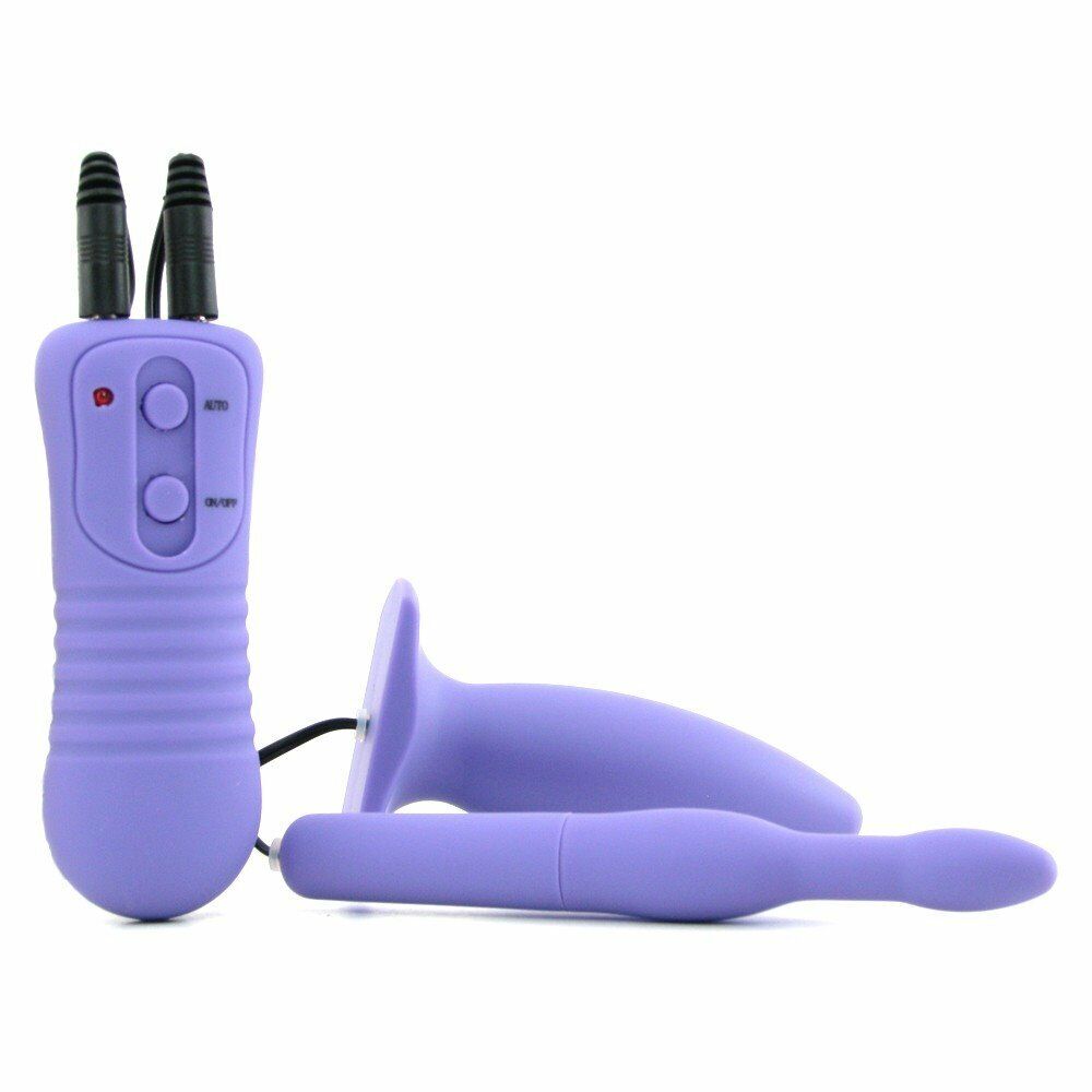 Beginner Anal Sex Toy Trainer Kit Slim Slender Anal Vibe Vibrator Butt Plug