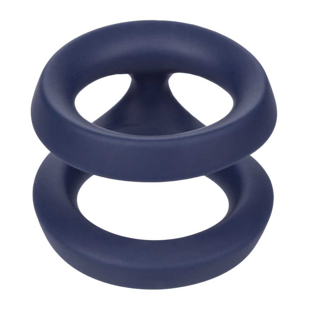 Soft Stretchy Silicone Flexible Dual Penis Cock Ball Ring Sex Toy for Men Couple