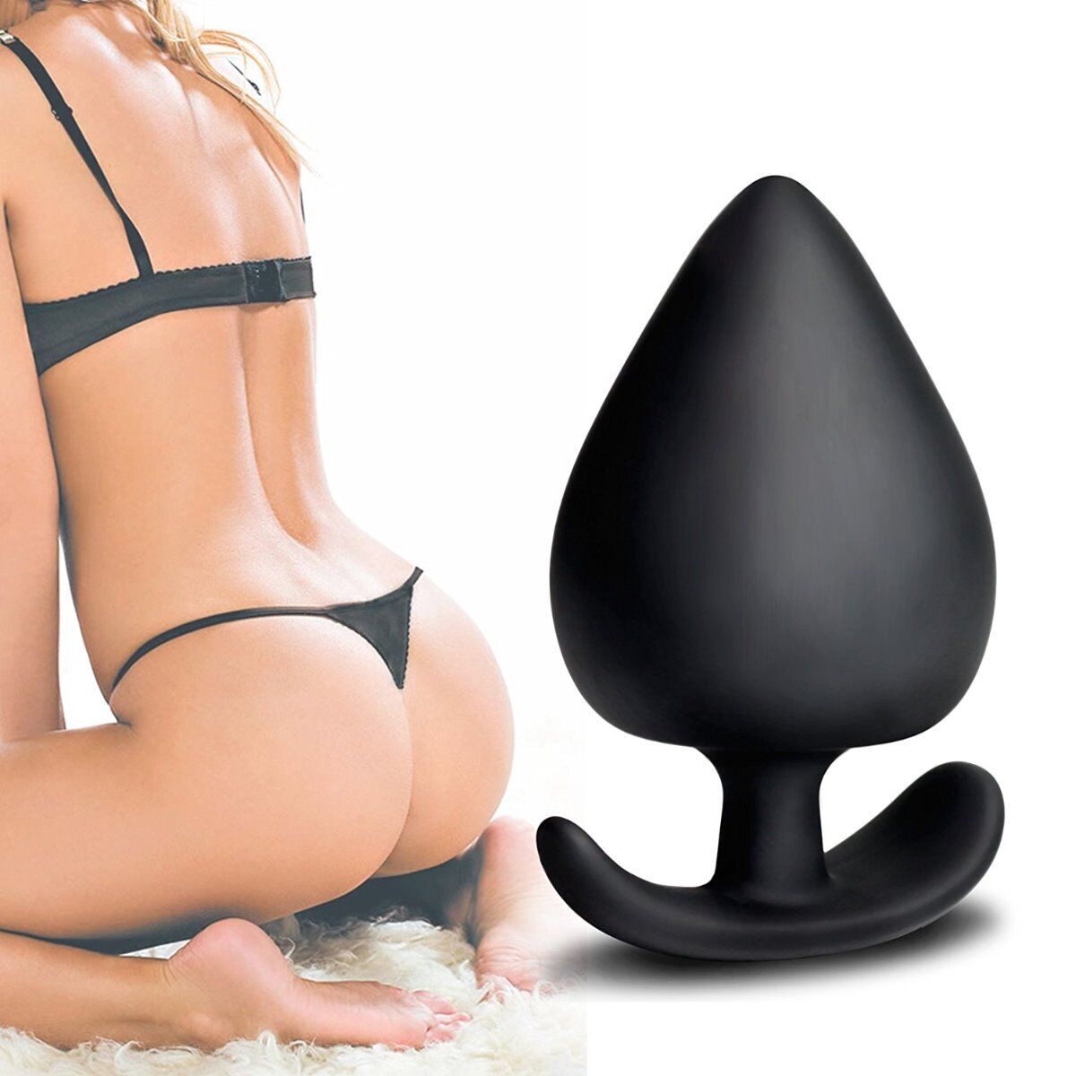 Big Huge XL Silicone Anal Plug Butt Plug Advanced Anal Trainer Sex Toys